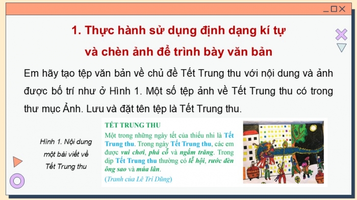 Giáo án điện tử Tin học 5 cánh diều Chủ đề E Bài 5: Thực hành tổng hợp soạn thảo văn bản