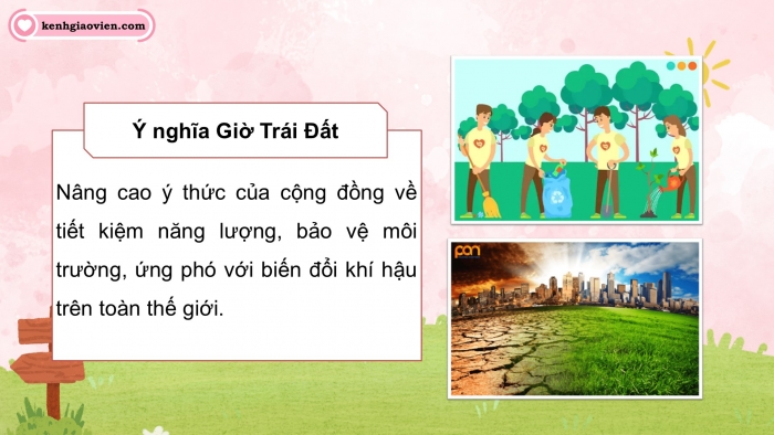 Giáo án điện tử Đạo đức 5 chân trời Bài 8: Em bảo vệ môi trường