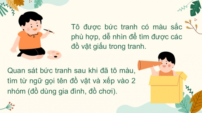 Giáo án điện tử Tiếng Việt 2 chân trời Bài 2: Mở rộng vốn từ Đồ vật, Nói và đáp lời xin lỗi, lời từ chối