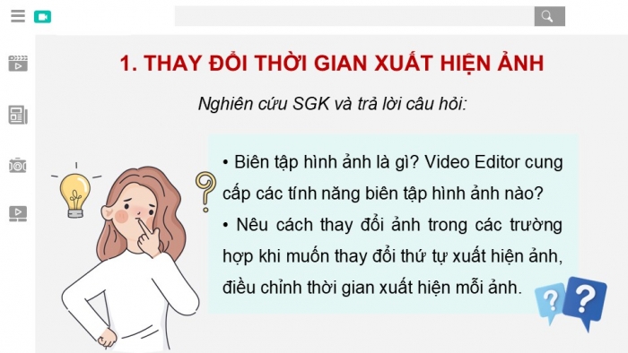 Giáo án điện tử Tin học 9 cánh diều Chủ đề E4 Bài 3: Biên tập hình ảnh