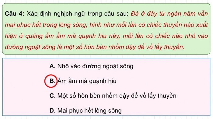 Giáo án điện tử Ngữ văn 12 cánh diều Bài 6: Biện pháp tu từ nói mỉa