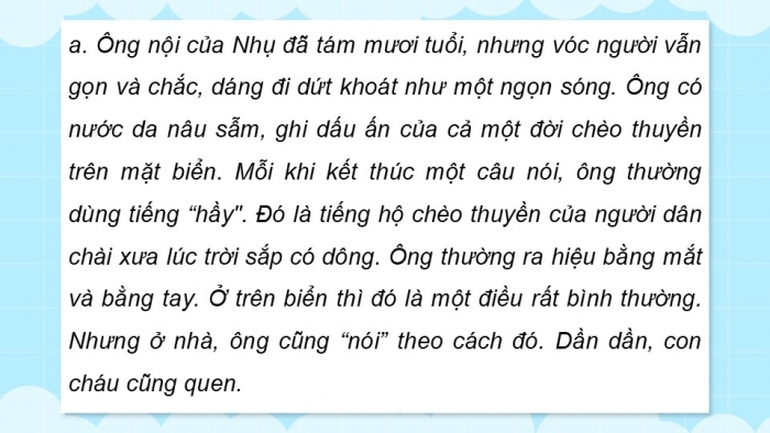 Giáo án điện tử Tiếng Việt 5 kết nối Bài 5: Viết đoạn văn tả người