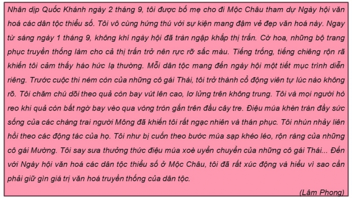 Giáo án điện tử Tiếng Việt 5 kết nối Bài 9: Tìm hiểu cách viết đoạn văn thể hiện tình cảm, cảm xúc về một sự việc