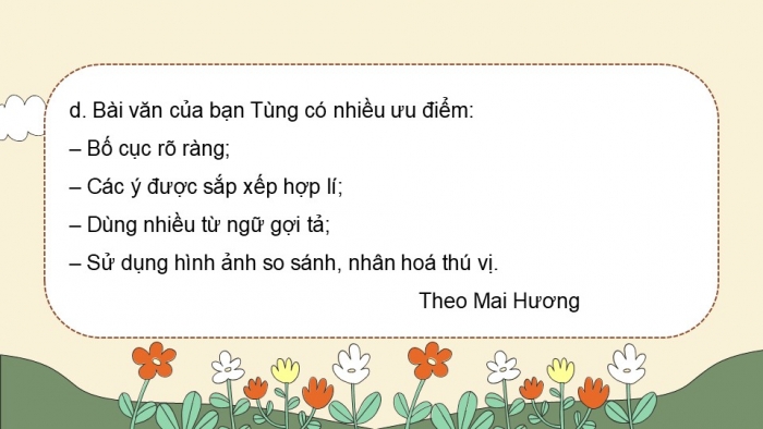 Giáo án điện tử Tiếng Việt 5 chân trời Bài 7: Dấu gạch ngang