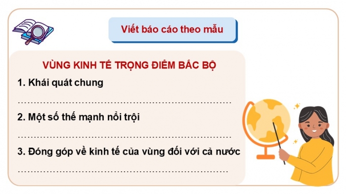 Giáo án điện tử Địa lí 9 kết nối Bài 13: Thực hành Tìm hiểu về Vùng kinh tế trọng điểm Bắc Bộ