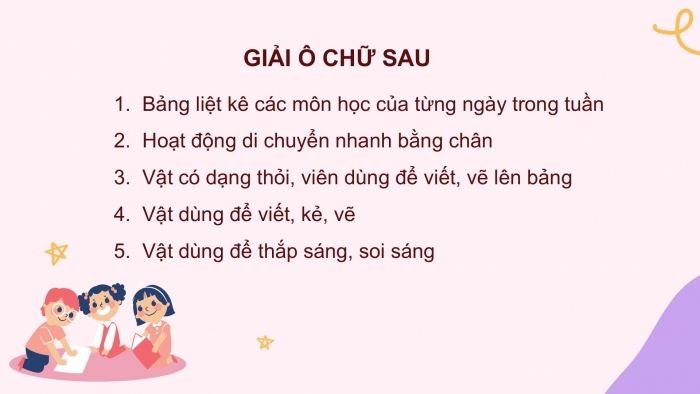 Giáo án điện tử Tiếng Việt 2 chân trời Bài 2: Mở rộng vốn từ Trường học (tiếp theo), Nói và đáp lời chào, lời khuyên bảo