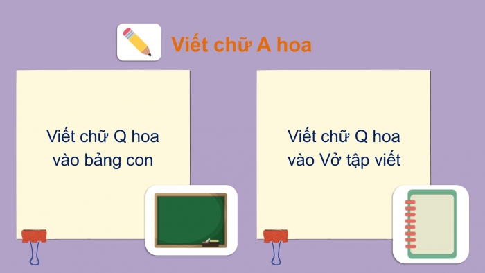 Giáo án điện tử Tiếng Việt 2 chân trời Bài 1: Viết chữ hoa Q, Từ chỉ người, chỉ hoạt động, Dấu chấm than