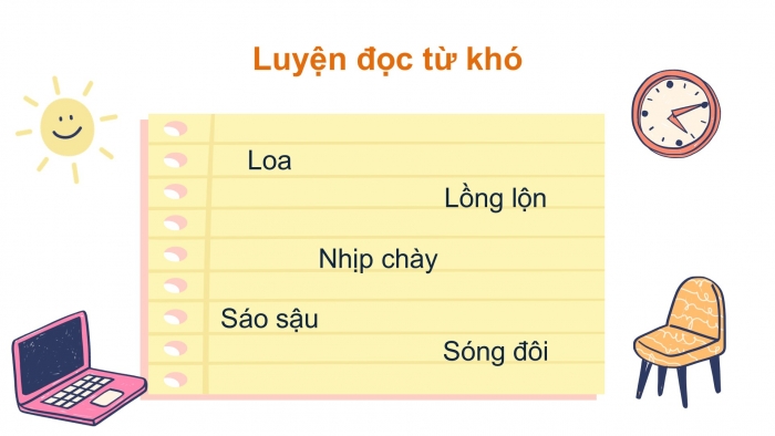 Giáo án điện tử Tiếng Việt 2 chân trời Bài 3: Đọc Dàn nhạc mùa hè