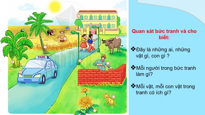 Giáo án điện tử Tiếng Việt 2 cánh diều Bài 1: Làm việc thật là vui