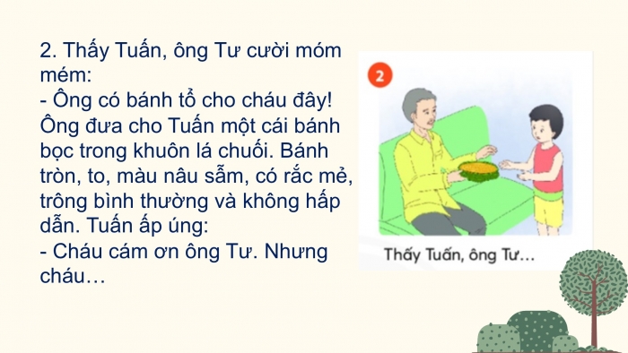 Giáo án điện tử Tiếng Việt 2 chân trời Ôn tập giữa học kì II - Ôn tập 3 (Tiết 2) Món quà quê