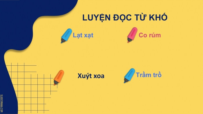 Giáo án điện tử Tiếng Việt 2 chân trời Bài 1: Đọc Cây nhút nhát