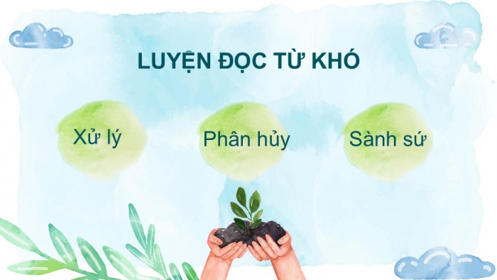 Giáo án điện tử Tiếng Việt 2 chân trời Bài 5: Đọc Bạn biết phân loại rác không?