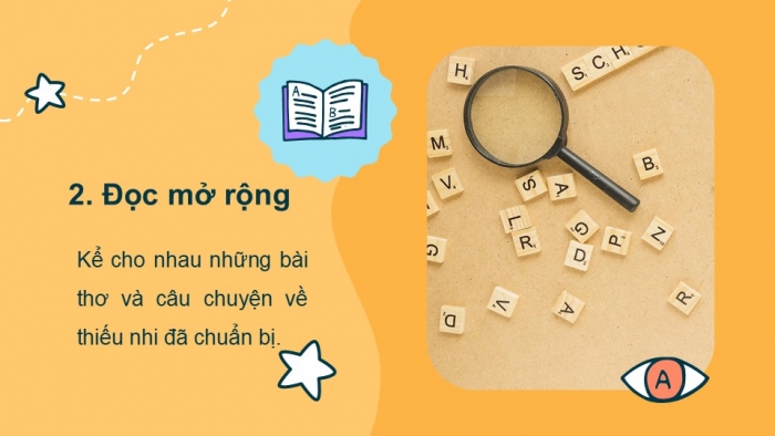 Giáo án điện tử tiếng Việt 2 kết nối Bài 2: Viết đoạn văn giới thiệu bản thân, Đọc mở rộng