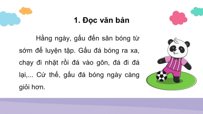 Giáo án điện tử tiếng Việt 2 kết nối Bài 8: Cầu thủ dự bị