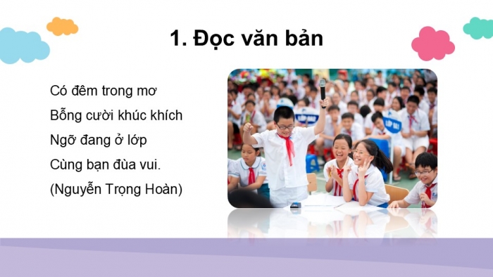 Giáo án điện tử tiếng Việt 2 kết nối Bài 13: Yêu lắm trường ơi!