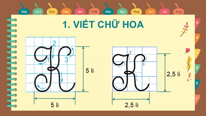 Giáo án điện tử tiếng Việt 2 kết nối Bài 19: Chữ hoa I K