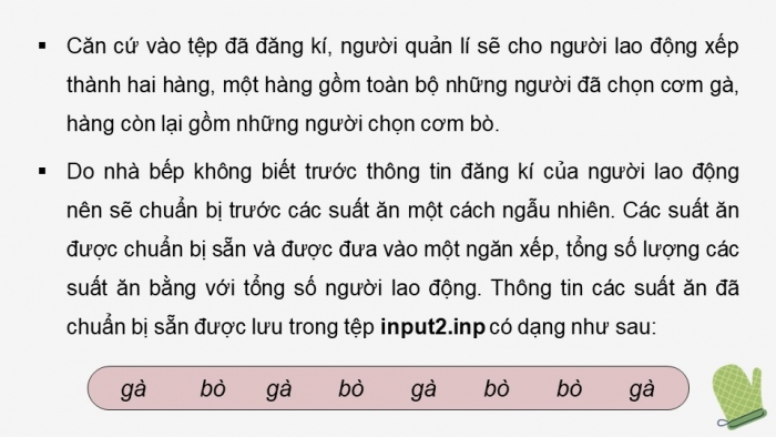 Giáo án điện tử chuyên đề khoa học máy tính 12 kết nối bài 5: Thực hành kiểu dữ liệu ngăn xếp và hàng đợi