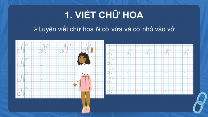 Giáo án điện tử tiếng Việt 2 kết nối Bài 25: Chữ hoa N