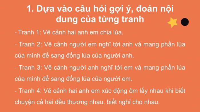 Giáo án điện tử tiếng Việt 2 kết nối Bài 25: Kể chuyện Hai anh em