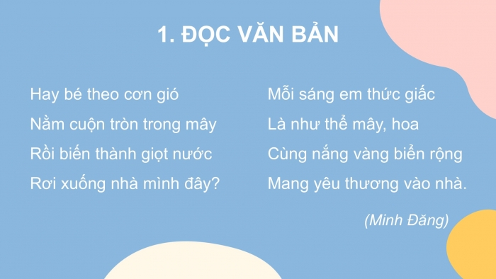 Giáo án điện tử tiếng Việt 2 kết nối Bài 26: Em mang về yêu thương