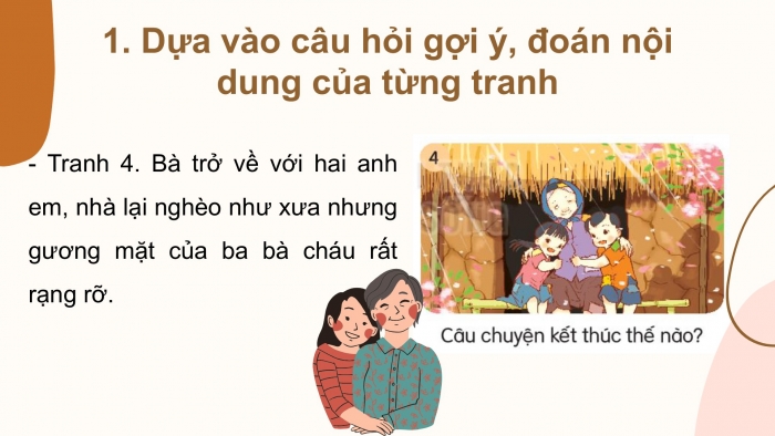 Giáo án điện tử tiếng Việt 2 kết nối Bài 29: Kể chuyện Bà cháu