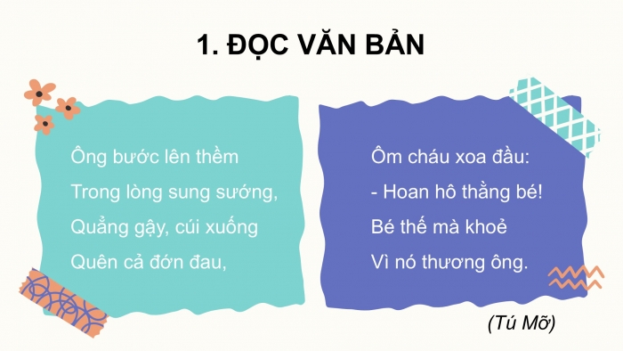 Giáo án điện tử tiếng Việt 2 kết nối Bài 30: Thương ông