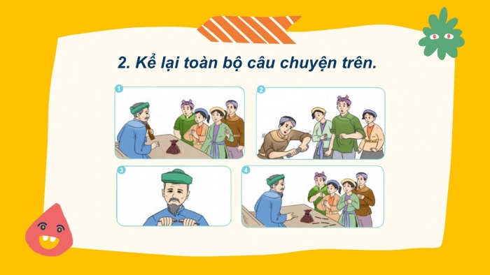 Giáo án điện tử Tiếng Việt 2 cánh diều Bài 17: Kể chuyện đã học Câu chuyện bó đũa