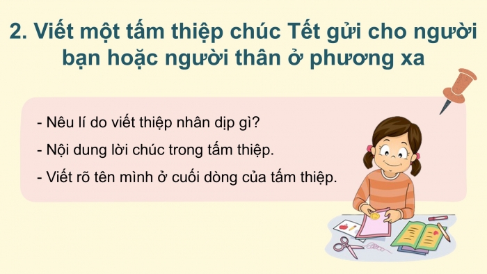 Giáo án điện tử Tiếng Việt 2 kết nối Bài 4: Viết thiệp chúc Tết, Đọc mở rộng