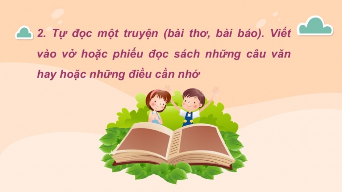 Giáo án điện tử Tiếng Việt 2 cánh diều Bài 19: Đọc sách báo viết về vật nuôi