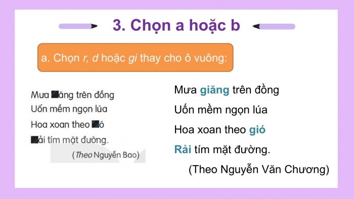 Giáo án điện tử Tiếng Việt 2 kết nối Bài 6: Nghe – viết Mùa vàng, Phân biệt ng/ngh, r/d/gi, ưc/ưt