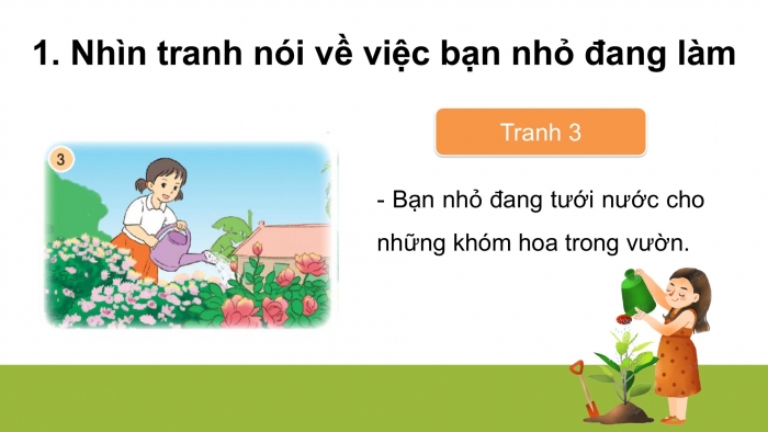 Giáo án điện tử Tiếng Việt 2 kết nối Bài 6: Viết đoạn văn kể về việc chăm sóc cây cối, Đọc mở rộng