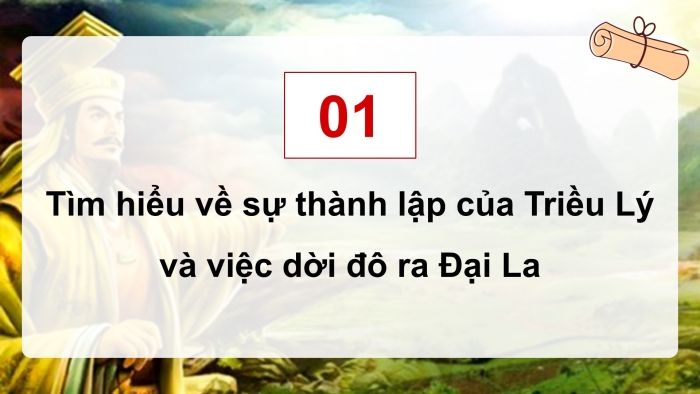 Giáo án điện tử Lịch sử và Địa lí 5 chân trời Bài 9: Triều Lý và việc định đô ở Thăng Long