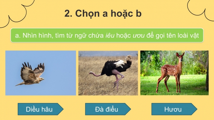 Giáo án điện tử Tiếng Việt 2 kết nối Bài 10: Nghe – viết Khủng long, Phân biệt uya/uyu, iêu/ươu, uôt/uôc