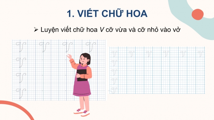 Giáo án điện tử Tiếng Việt 2 kết nối Bài 11: Chữ hoa V