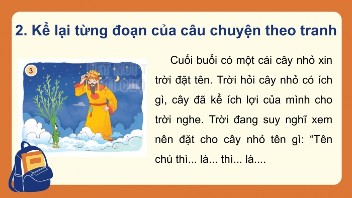 Giáo án điện tử Tiếng Việt 2 kết nối Bài 11: Kể chuyện Sự tích cây thì là