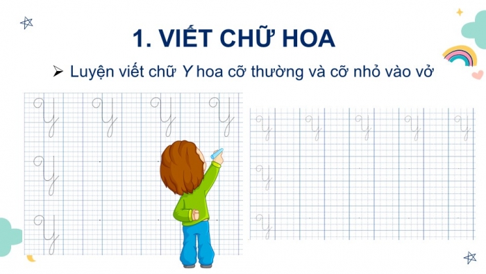 Giáo án điện tử Tiếng Việt 2 kết nối Bài 15: Chữ hoa Y