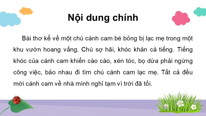 Giáo án điện tử Tiếng Việt 2 kết nối Ôn tập giữa học kì 2 (Tiết 3 + 4)