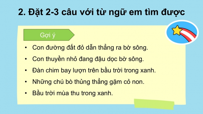 Giáo án điện tử Tiếng Việt 2 kết nối Ôn tập giữa học kì 2 (Tiết 5 + 6)