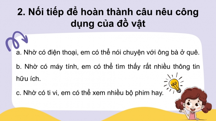 Giáo án điện tử Tiếng Việt 2 kết nối Bài 20: Mở rộng vốn từ về giao tiếp, kết nối; Dấu chấm, dấu phẩy