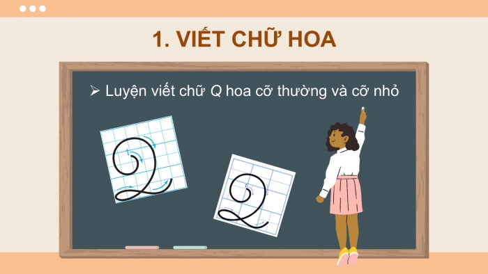 Giáo án điện tử Tiếng Việt 2 kết nối Bài 23: Chữ hoa Q (kiểu 2)