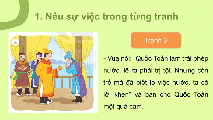 Giáo án điện tử Tiếng Việt 2 kết nối Bài 23: Kể chuyện Bóp nát quả cam