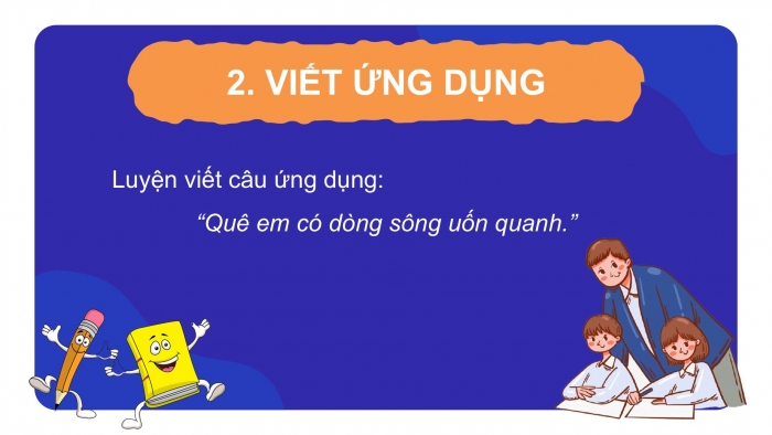 Giáo án điện tử Tiếng Việt 2 kết nối Bài 29: Ôn chữ hoa Q V (kiểu 2)