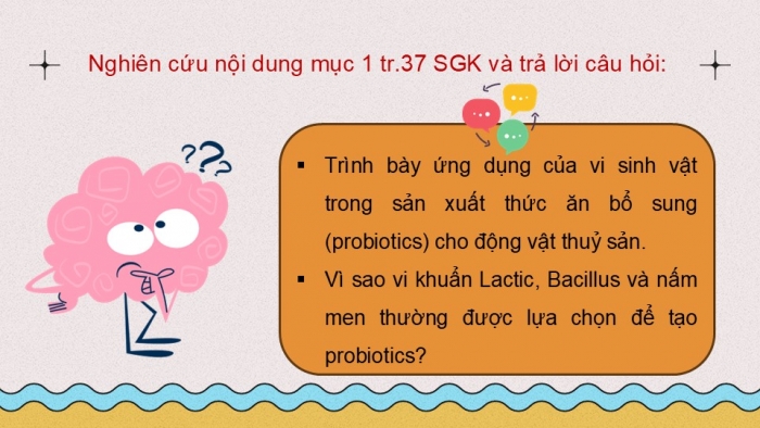 Giáo án điện tử chuyên đề Công nghệ 12 Lâm nghiệp Thuỷ sản Cánh diều Bài 6: Ứng dụng công nghệ sinh học trong sản xuất thức ăn thuỷ sản