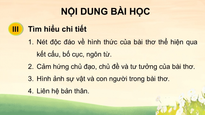 Giáo án điện tử Ngữ văn 9 cánh diều Bài 7: Quê hương (Tế Hanh)