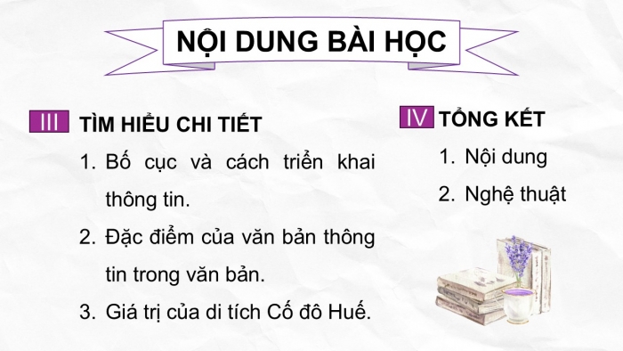 Giáo án điện tử Ngữ văn 9 cánh diều Bài 8: Quần thể di tích Cố đô Huế (Theo khamphahue.com.vn)