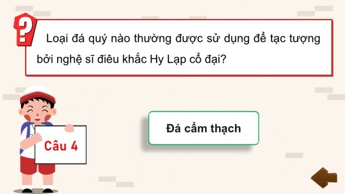 Giáo án điện tử Mĩ thuật 9 kết nối Bài 10: Nguyên mẫu trong tác phẩm điêu khắc