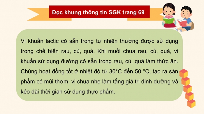 Giáo án điện tử Khoa học 5 kết nối Bài 19: Vi khuẩn có ích trong chế biến thực phẩm