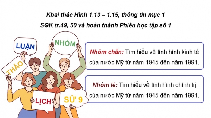 Giáo án điện tử Lịch sử 9 kết nối Bài 11: Nước Mỹ và Tây Âu từ năm 1945 đến năm 1991