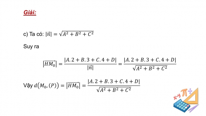 Giáo án điện tử Toán 12 cánh diều Bài 1: Phương trình mặt phẳng (P2)