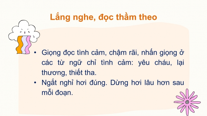 Giáo án điện tử Tiếng Việt 2 chân trời Bài 3: Đọc Bà nội, bà ngoại